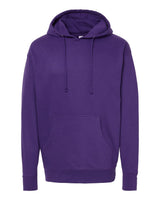 Independent Trading Co. Unisex Midweight Hooded Sweatshirt. SS4500 - Purple