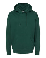 Independent Trading Co. Unisex Midweight Hooded Sweatshirt. SS4500 - Forest Green