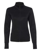 Independent Trading Co. Women's Poly-Tech Full-Zip Track Jacket. EXP60PAZ - Black
