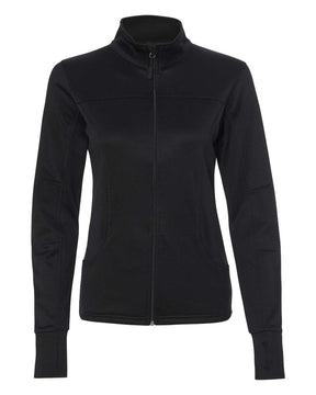 Independent Trading Co. Women's Poly-Tech Full-Zip Track Jacket. EXP60PAZ - Black