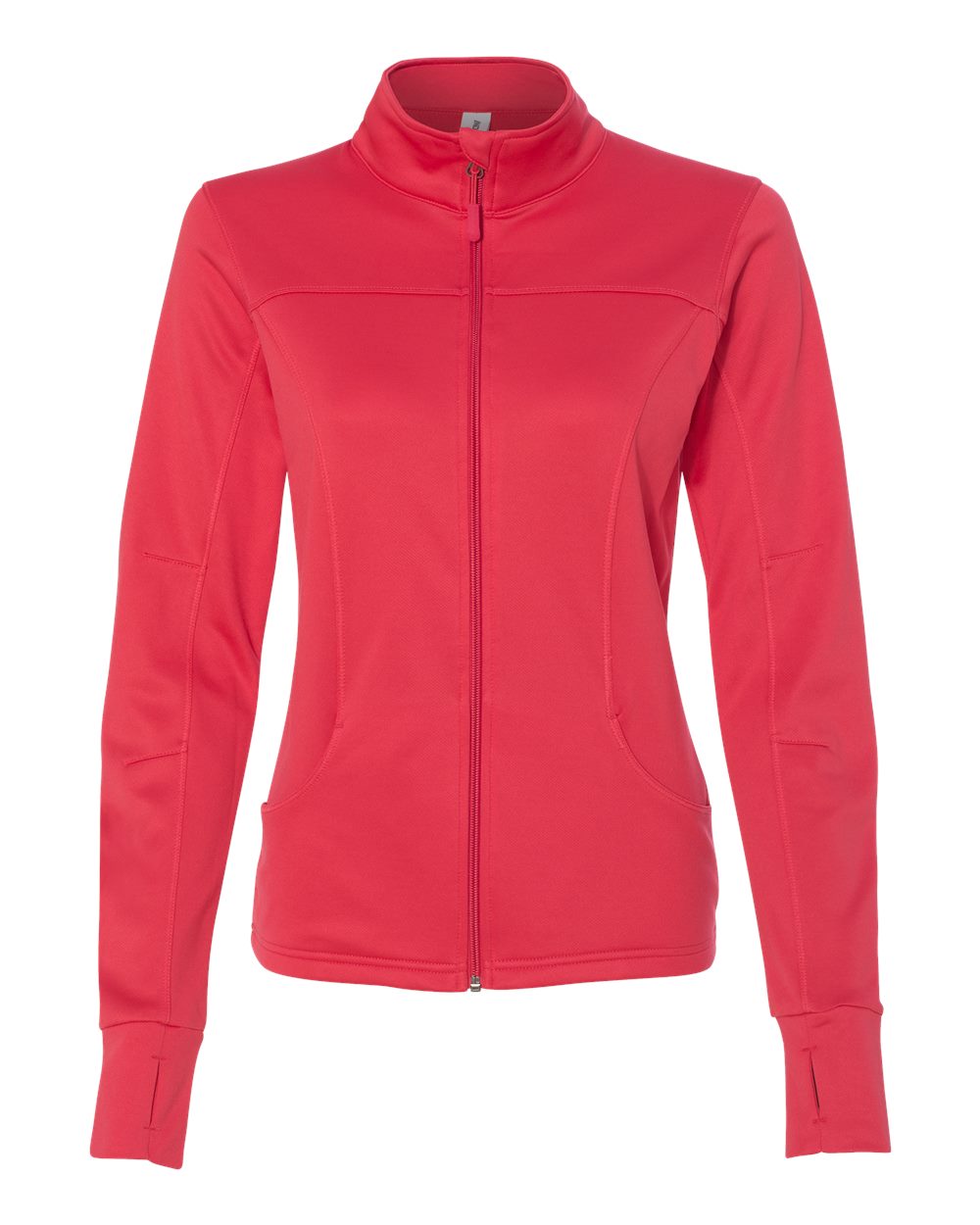 Independent Trading Co. Women's Poly-Tech Full-Zip Track Jacket. EXP60PAZ - Coral