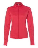 Independent Trading Co. Women's Poly-Tech Full-Zip Track Jacket. EXP60PAZ - Coral