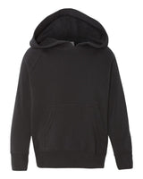 Independent Trading Co. Toddler Special Blend Hooded Raglan Sweatshirt. PRM10TSB - Black