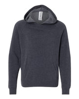 Independent Trading Co. Youth Lightweight Special Blend Raglan Hooded Sweatshirt. PRM15YSB - Midnight Navy