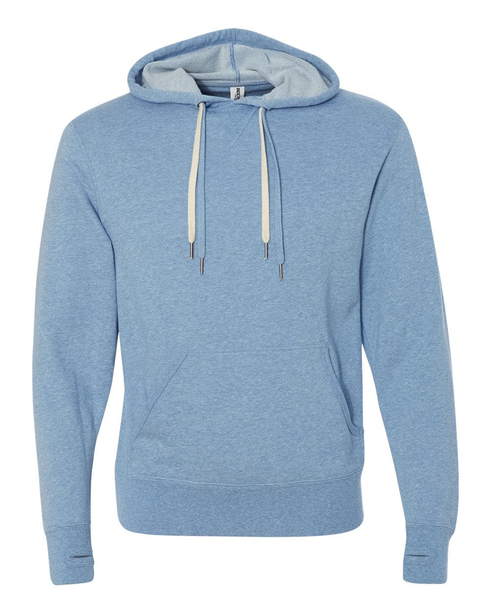 Independent Trading Co. Unisex Midweight French Terry Hooded Sweatshirt. PRM90HT - Sky Heather