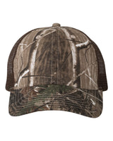 Kati Licensed Camo Mesh Back Cap. LC5M - Realtree AP/ Brown