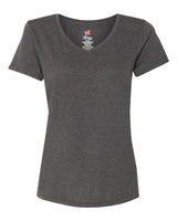 Hanes Women's Perfect-T Triblend V-Neck T-Shirt. 42VT - Slate Triblend