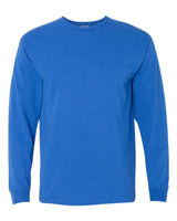 Bayside Unisex USA-Made Long Sleeve T-Shirt. 5060 - Royal Blue