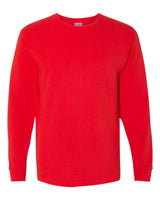 Bayside Unisex USA-Made Long Sleeve T-Shirt. 5060 - Red