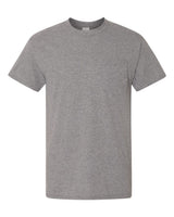 Gildan Unisex DryBlend® Pocket T-Shirt. 8300 - Graphite Heather