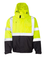 Kishigo Unisex Economy Bomber Jacket. JS121-122 - Lime