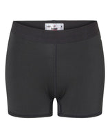 Badger Women’s 3" Pro-Compression Shorts. 4629 - Black