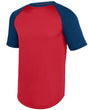 Augusta Sportswear Youth Wicking Short Sleeve Baseball Jersey. 1509