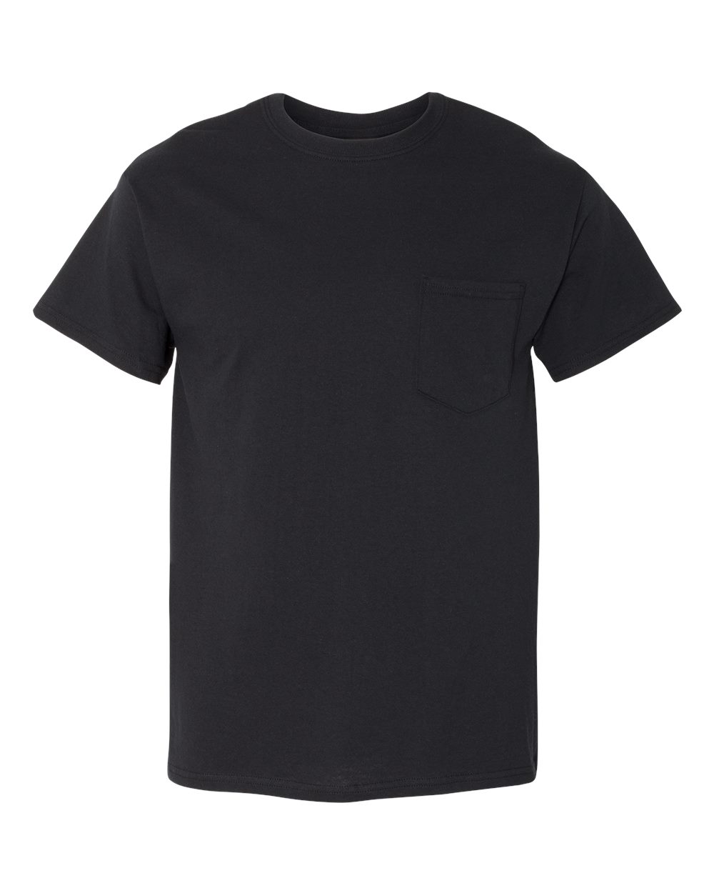 Gildan Unisex Heavy Cotton™ Pocket T-Shirt. 5300 - Black
