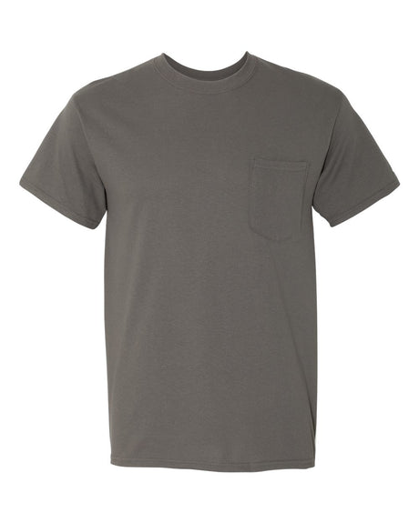 Gildan Unisex Heavy Cotton™ Pocket T-Shirt. 5300 - Charcoal
