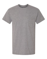 Gildan Unisex Heavy Cotton™ Pocket T-Shirt. 5300 - Graphite Heather