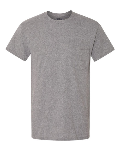 Gildan Unisex Heavy Cotton™ Pocket T-Shirt. 5300 - Graphite Heather