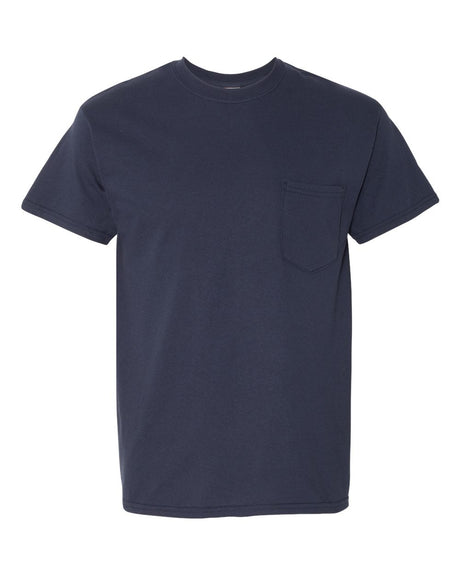 Gildan Unisex Heavy Cotton™ Pocket T-Shirt. 5300 - Navy