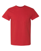 Gildan Unisex Heavy Cotton™ Pocket T-Shirt. 5300 - Red