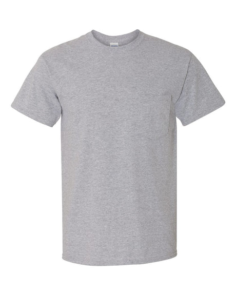 Gildan Unisex Heavy Cotton™ Pocket T-Shirt. 5300 - Sport Grey