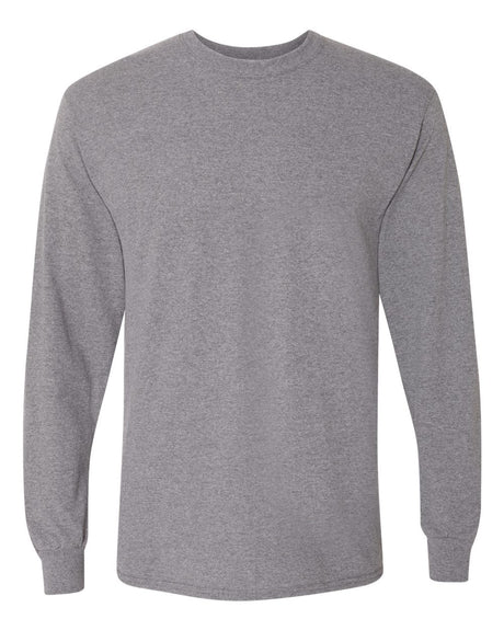 Gildan Unisex DryBlend® 50/50 Long Sleeve T-Shirt. 8400 - Graphite Heather