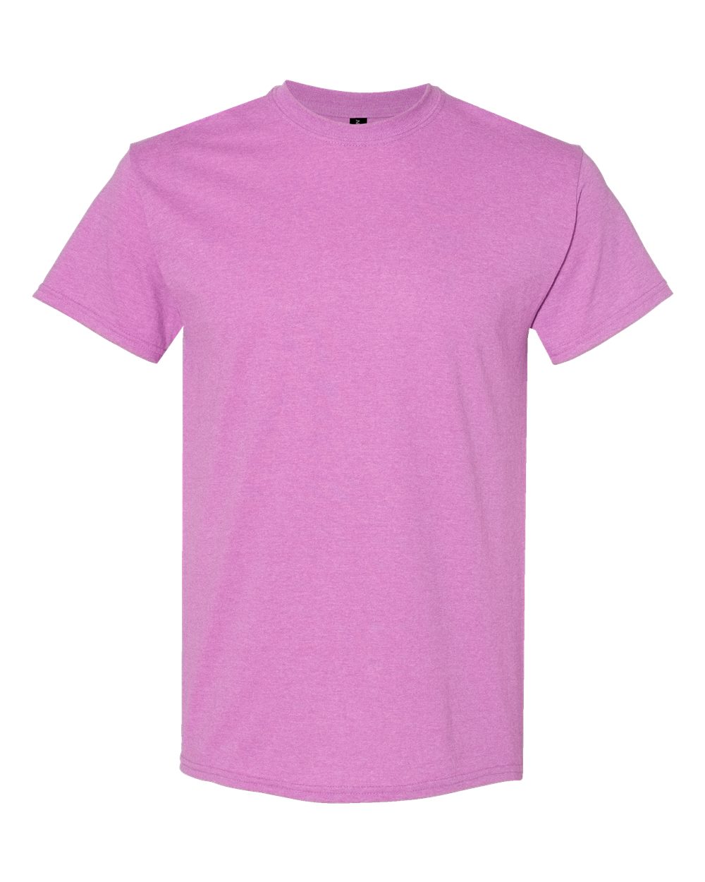 Gildan Unisex Heavy Cotton™ T-Shirt. 5000 - Heather Radiant Orchid