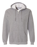 Gildan Unisex Heavy Blend™ Full-Zip Hooded Sweatshirt. 18600 - Graphite Heather