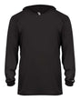 Badger Youth B-Core Hooded Long Sleeve T-Shirt. 2105 - Black
