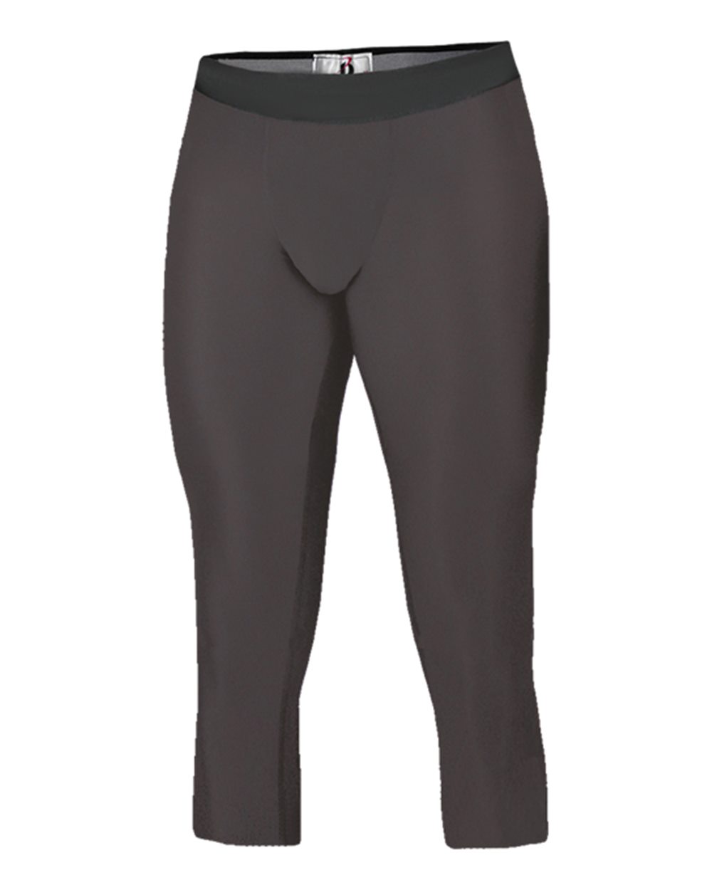 Badger Youth Compression Calf-Length Tights. 2611 - Graphite