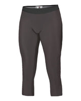 Badger Youth Compression Calf-Length Tights. 2611 - Graphite