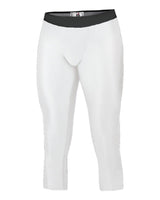 Badger Youth Compression Calf-Length Tights. 2611 - White
