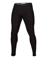 Badger Men's Compression Full-Length Tights. 4610 - Black