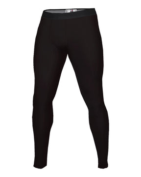 Badger Men's Compression Full-Length Tights. 4610 - Black