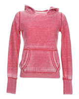 J. America Women's Zen Fleece Hooded Sweatshirt. 8912 - Wildberry