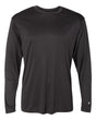Badger Men's Ultimate SoftLock™ Long Sleeve T-Shirt. 4004 - Black