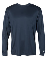 Badger Men's Ultimate SoftLock™ Long Sleeve T-Shirt. 4004 - Navy