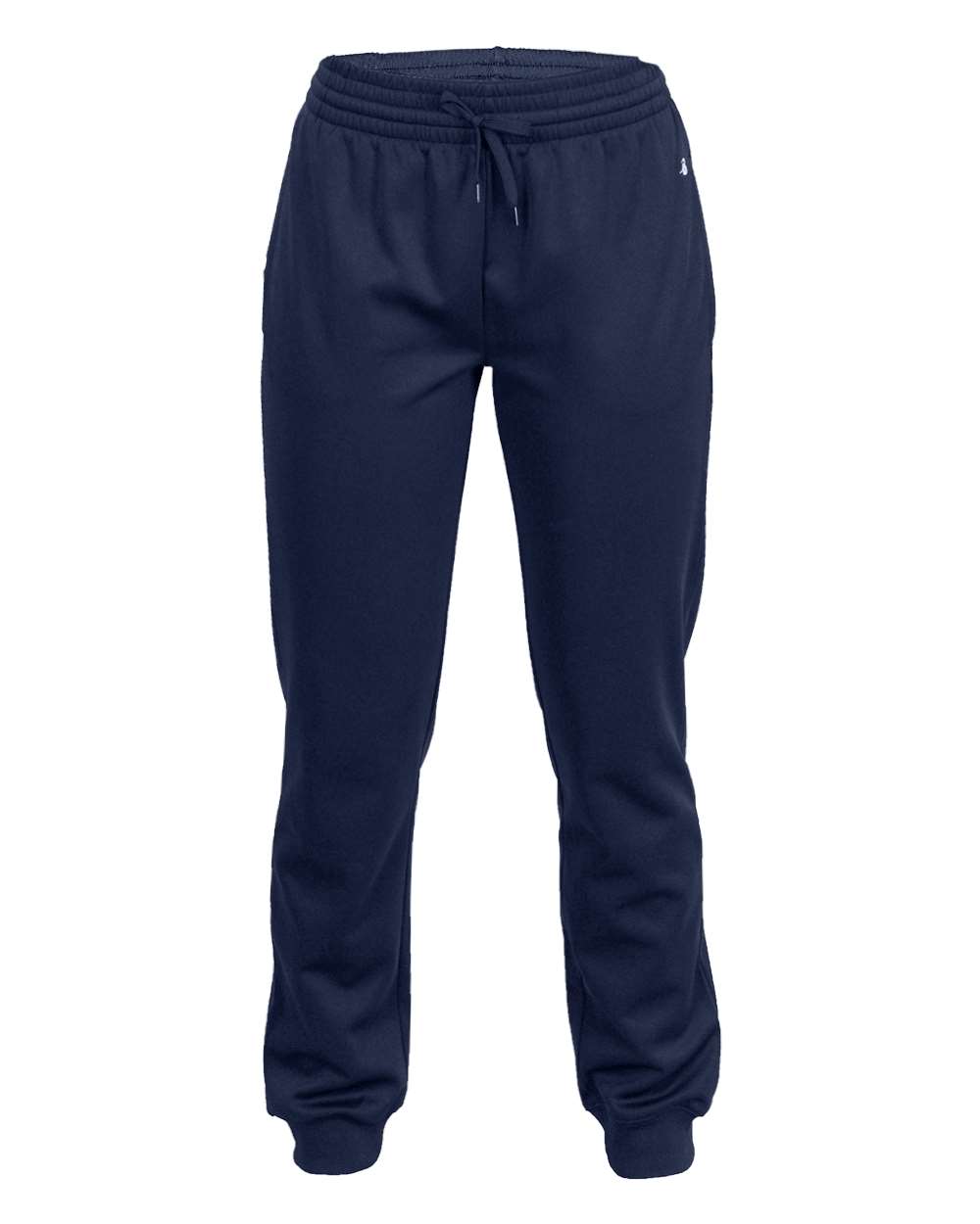 Badger Women's Performance Fleece Joggers. 1476 - Navy