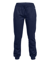 Badger Women's Performance Fleece Joggers. 1476 - Navy