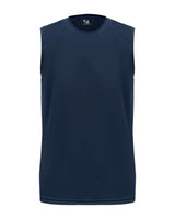 Badger Youth B-Core Sleeveless T-Shirt. 2130 - Navy