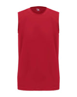 Badger Youth B-Core Sleeveless T-Shirt. 2130 - Red