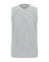 Badger Youth B-Core Sleeveless T-Shirt. 2130 - Silver