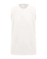 Badger Youth B-Core Sleeveless T-Shirt. 2130 - White