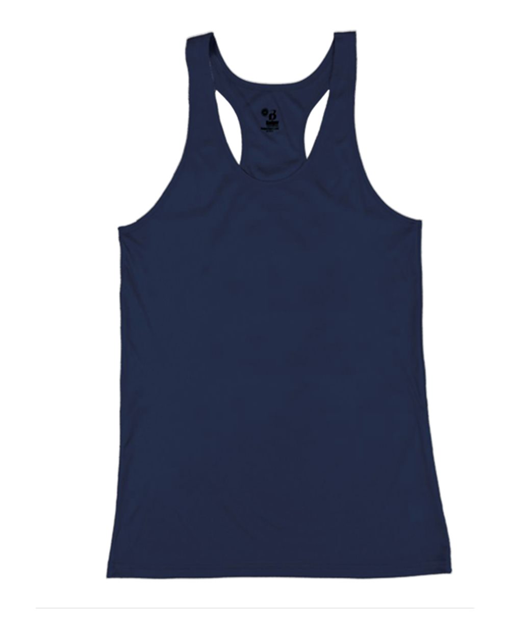 Badger Girls’ B-Core Racerback Tank Top. 2166 - Navy