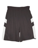 Alleson Athletic Youth B-Pivot Reverisble Shorts. 2266 - Graphite/ White