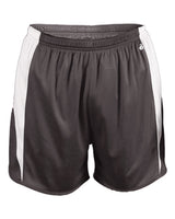 Alleson Athletic Youth Stride Shorts. 2273 - Graphite/ White