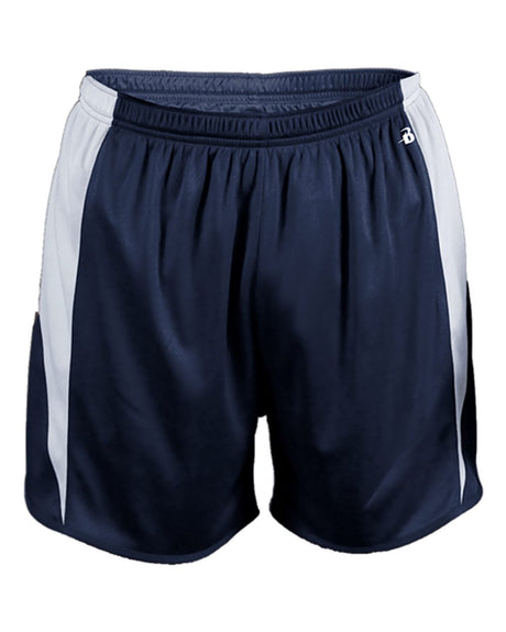 Alleson Athletic Youth Stride Shorts. 2273 - Navy/ White