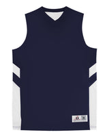 Badger Youth B-Pivot Rev. Tank Top. 2566 - Navy/ White