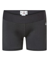 Badger Girls' Pro-Compression Shorts. 2629 - Black