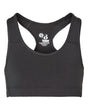 Badger Girls' B-Sport Bra Top. 2636 - Black
