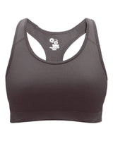 Badger Girls' B-Sport Bra Top. 2636 - Graphite